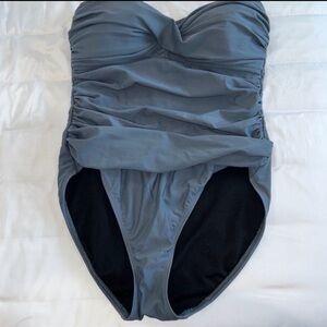 La Blanca Black and Gray Swimsuit